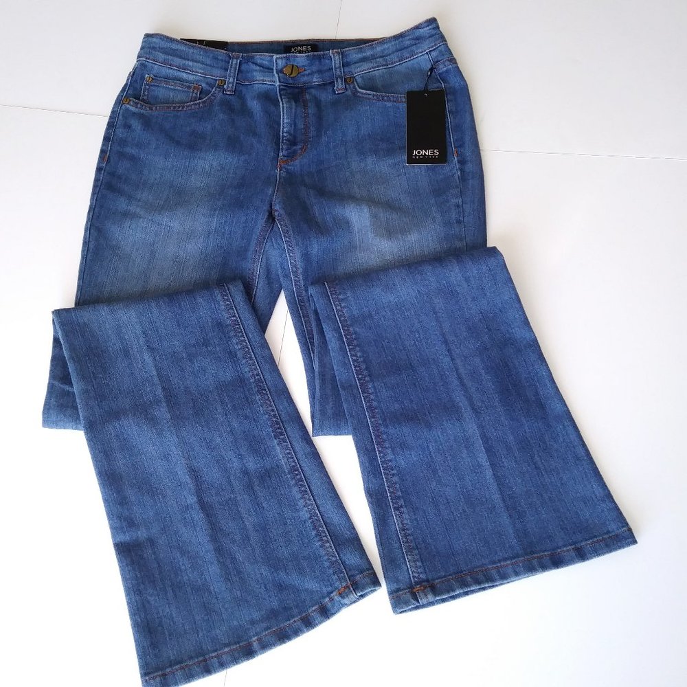 Jones New York Bleeker Bootcut Women's Jean Pants– Size 8 - Picture 3 of 11